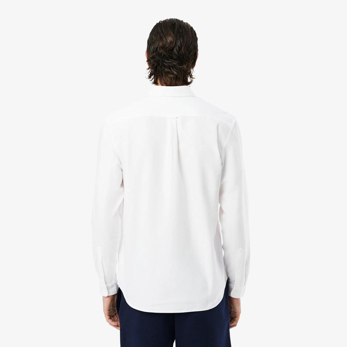 LACOSTE Glimmering Frost Classic Fit Long Sleeve Button-Down Shirt