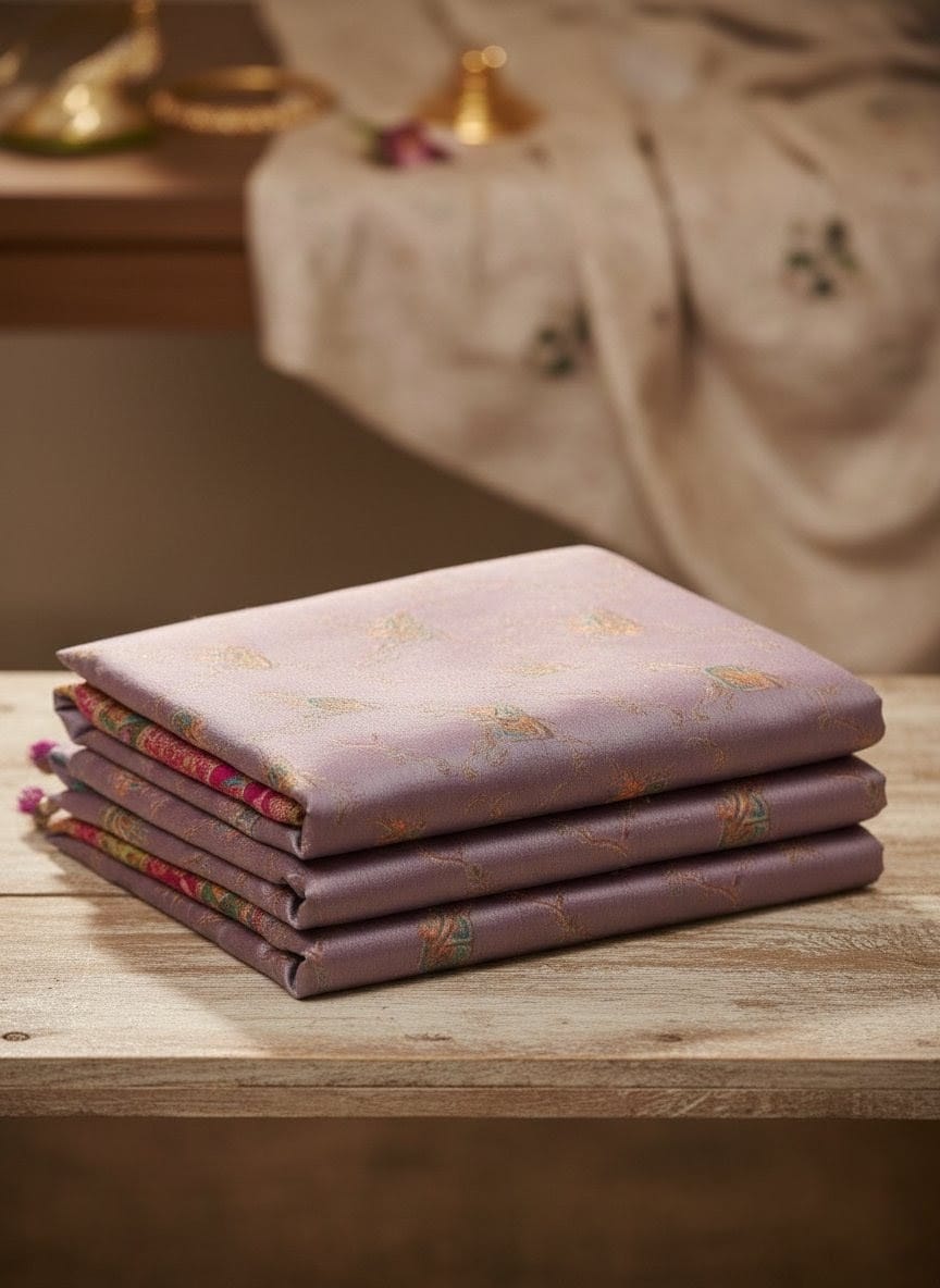 Elegant Weaves Ethnic Artistry Silk Saree with Intricate Border