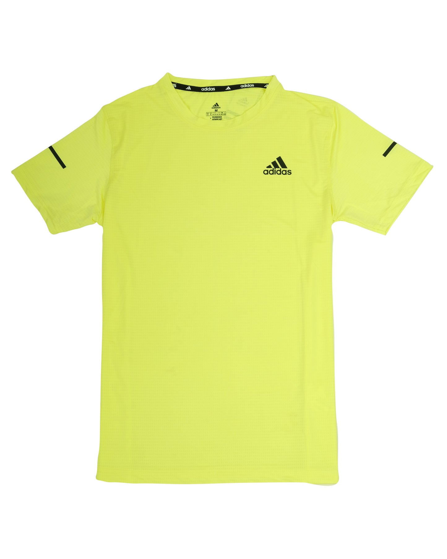 ADIDAS Solar Yellow Essentials Performance Short Sleeve T-shirt