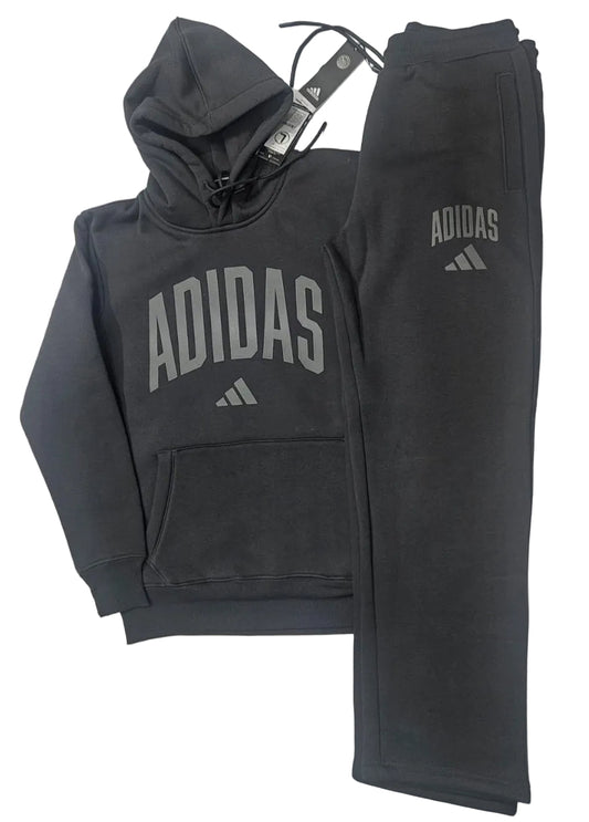 ADIDAS Classic Logo Hoodie and Jogger Set