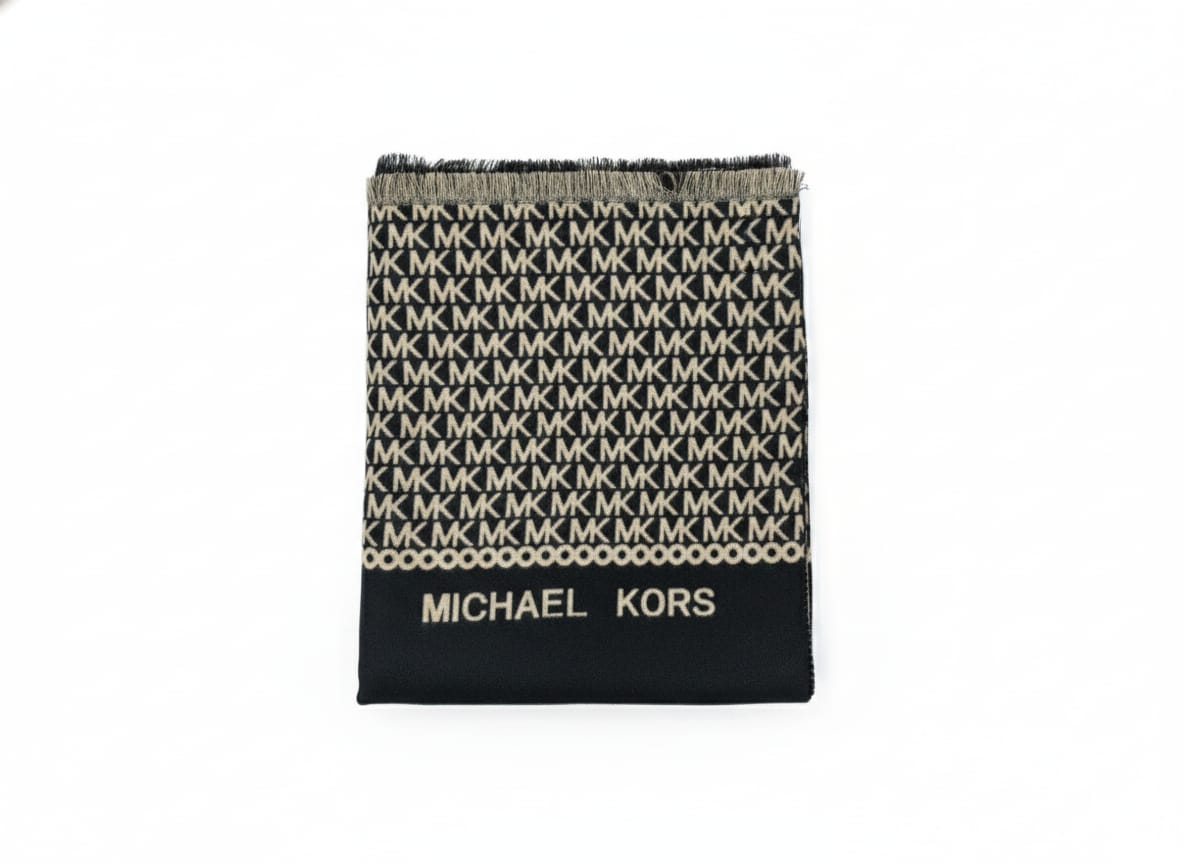MICHAEL KORS MK Monogram Knit Scarf