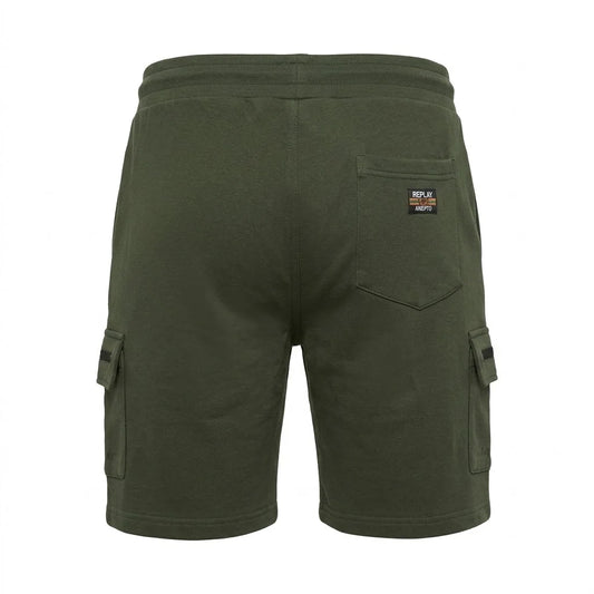 SUPERDRY Forest Moss Relaxed Fit Cargo Shorts