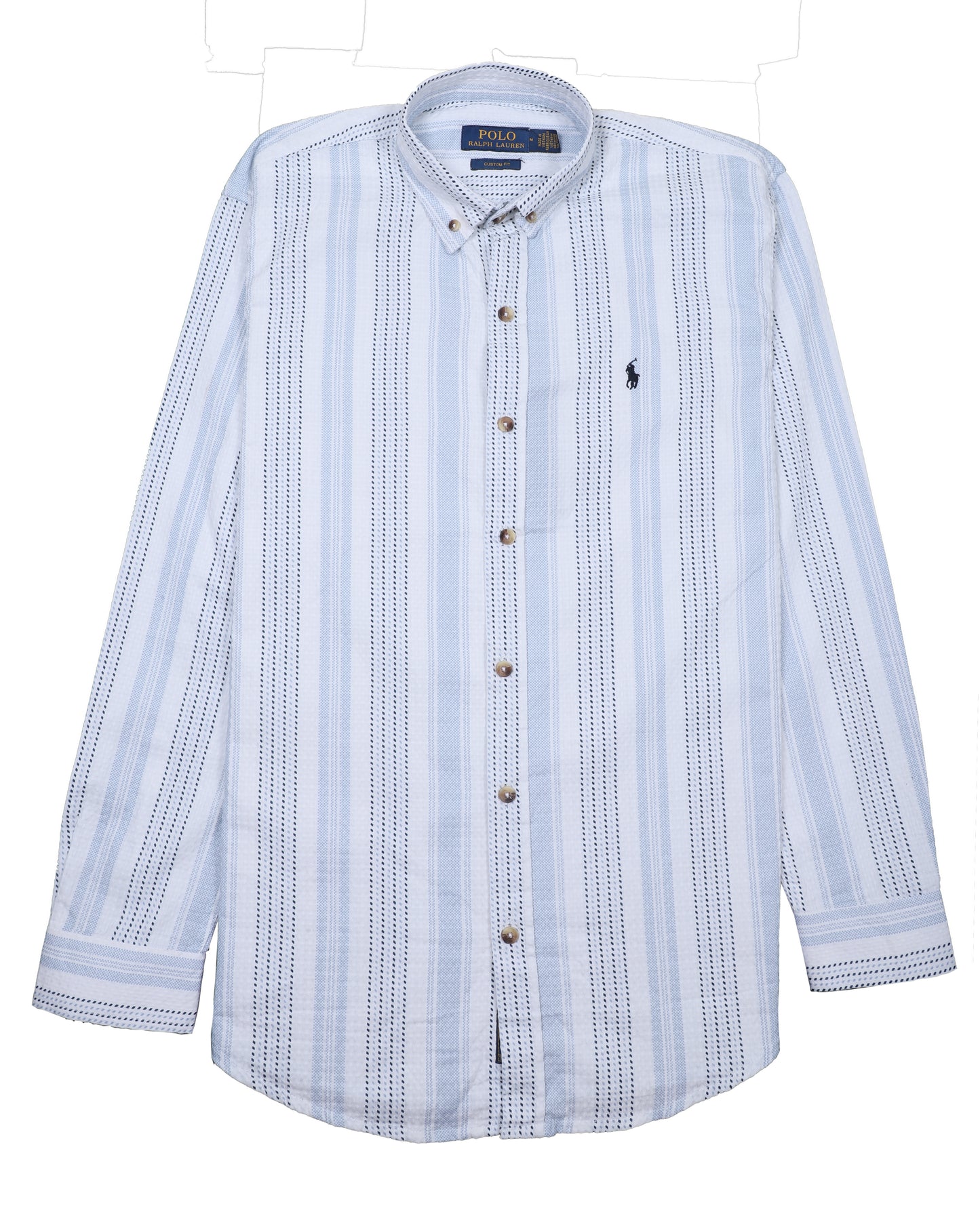 POLO RALPH LAUREN Tranquil Sky Tailored Fit Long Sleeve Button-Down Shirt