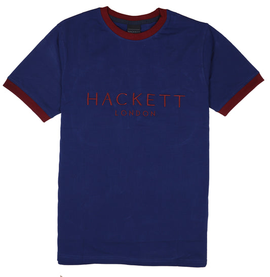 HACKETT LONDON Royal Sapphire Tailored Fit Short Sleeve T-Shirt