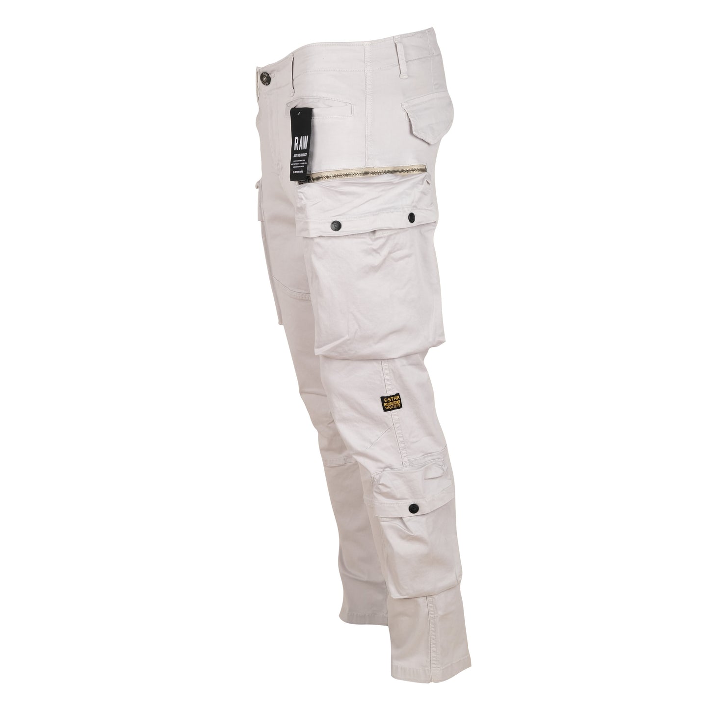 G-STAR RAW Off White Premium Tapered Cargo Pants