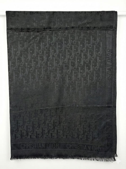 CHRISTIAN DIOR Dior Monogram Cashmere Blend Scarf
