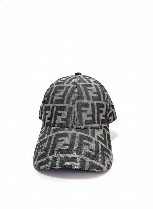 FENDI Ethereal Ash Monogram Baseball Cap
