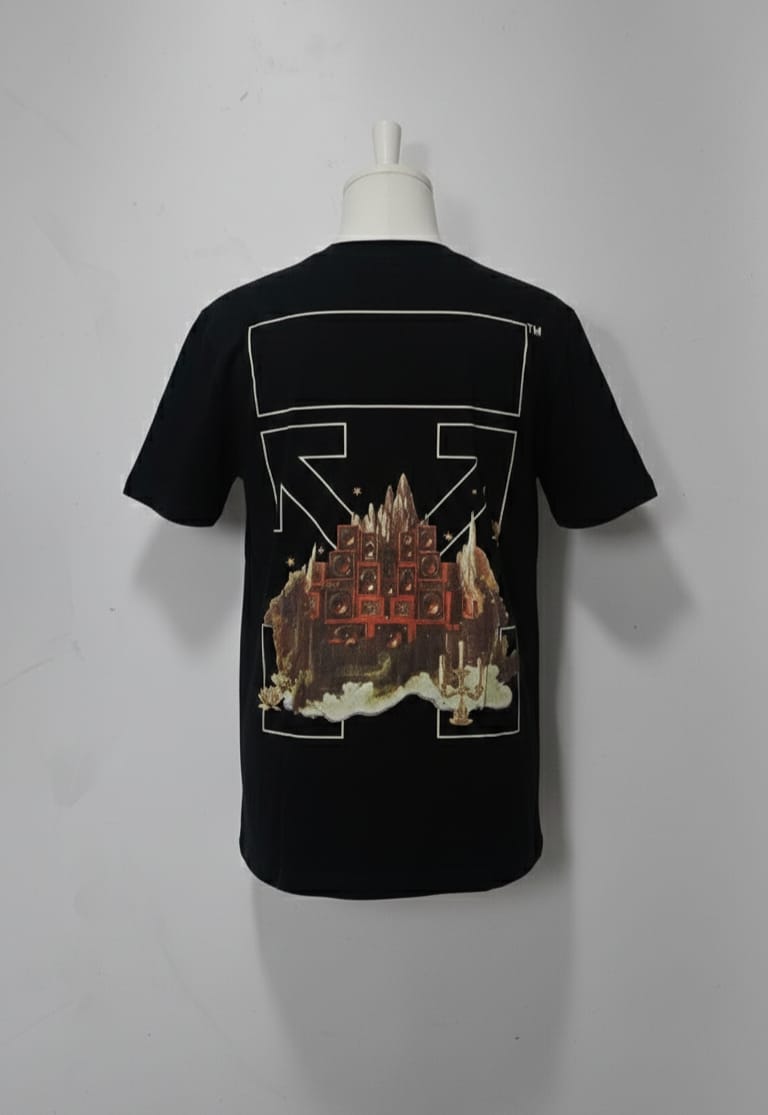 OFF-WHITE™ Dusk Onyx Classic Fit Short Sleeve T-Shirt