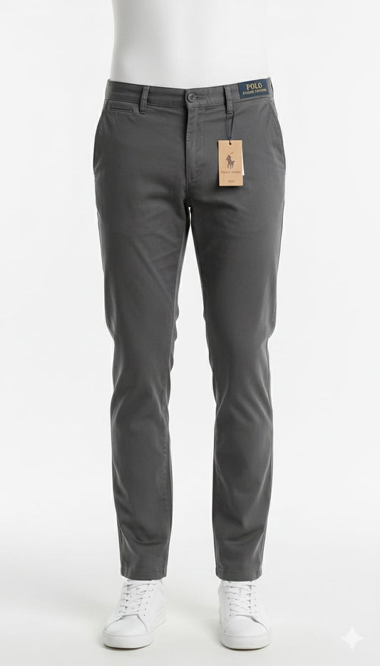 Polo Ralph Lauren Classic Fit Stretch Chinos in Charcoal