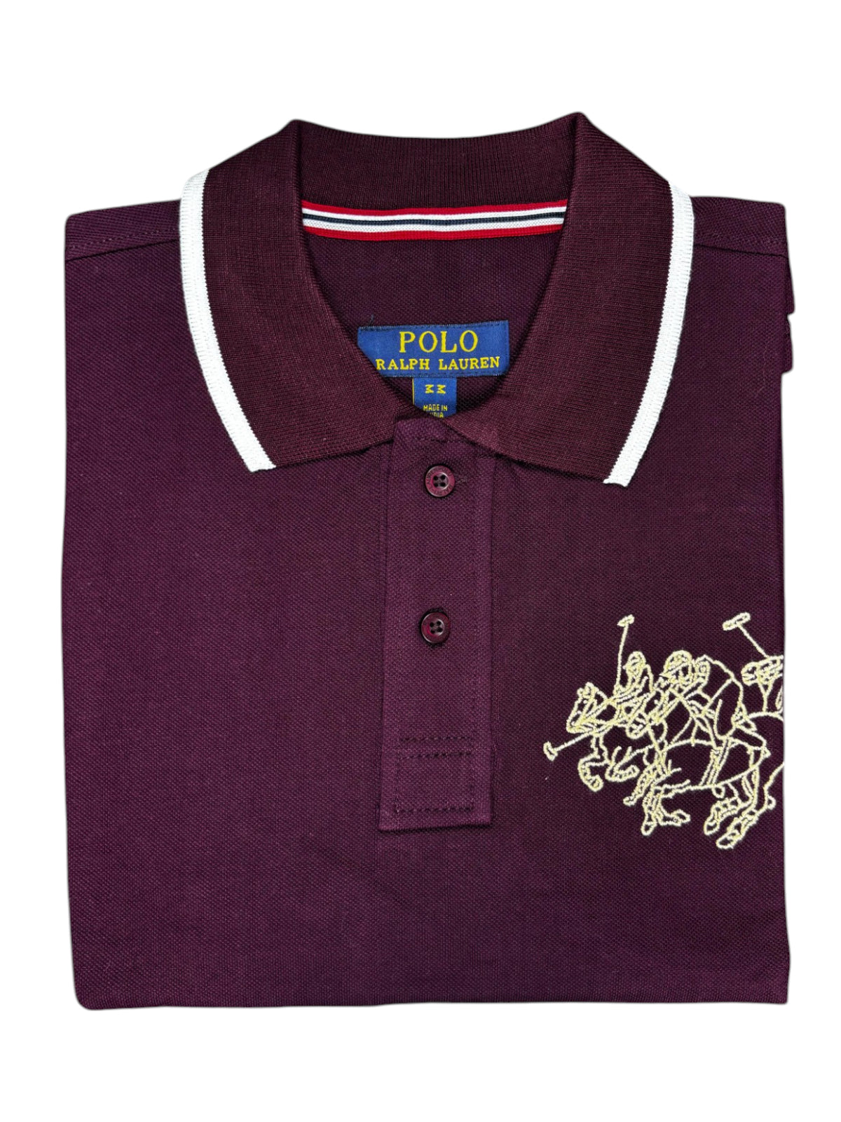 Ralph Lauren Maroon Polo T-Shirt