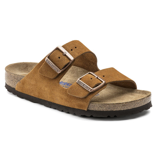 BIRKENSTOCK Rustic Chestnut Classic Fit Arizona Birko Flor Sandals