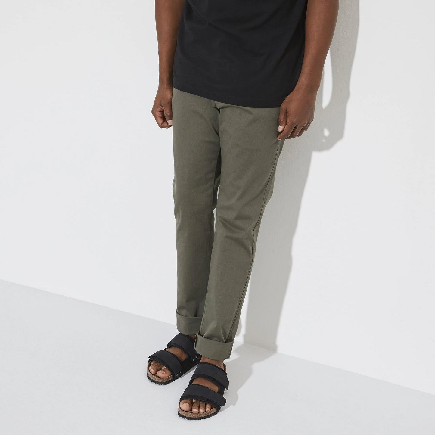 BIRKENSTOCK Obsidian Velvet Casual Fit Arizona Felt Sandals