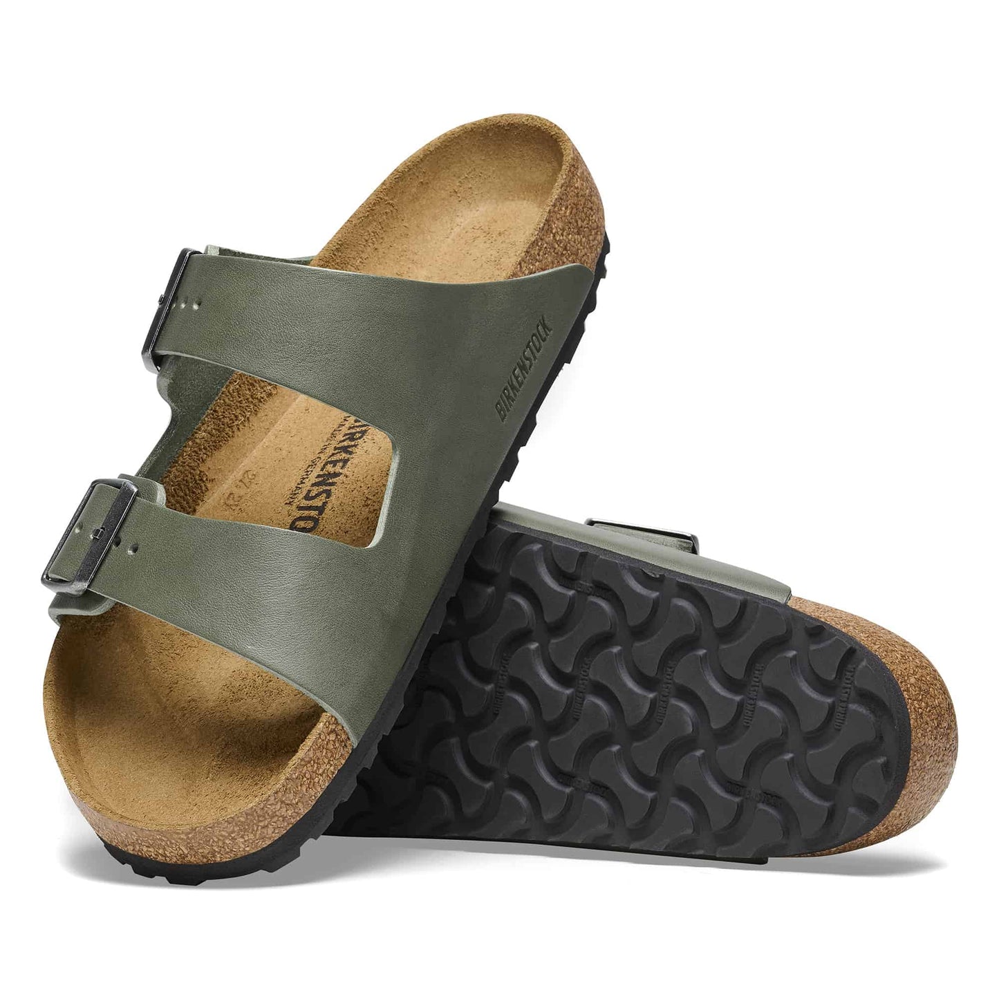 BIRKENSTOCK Enchanted Sage Soft Footbed Sandals