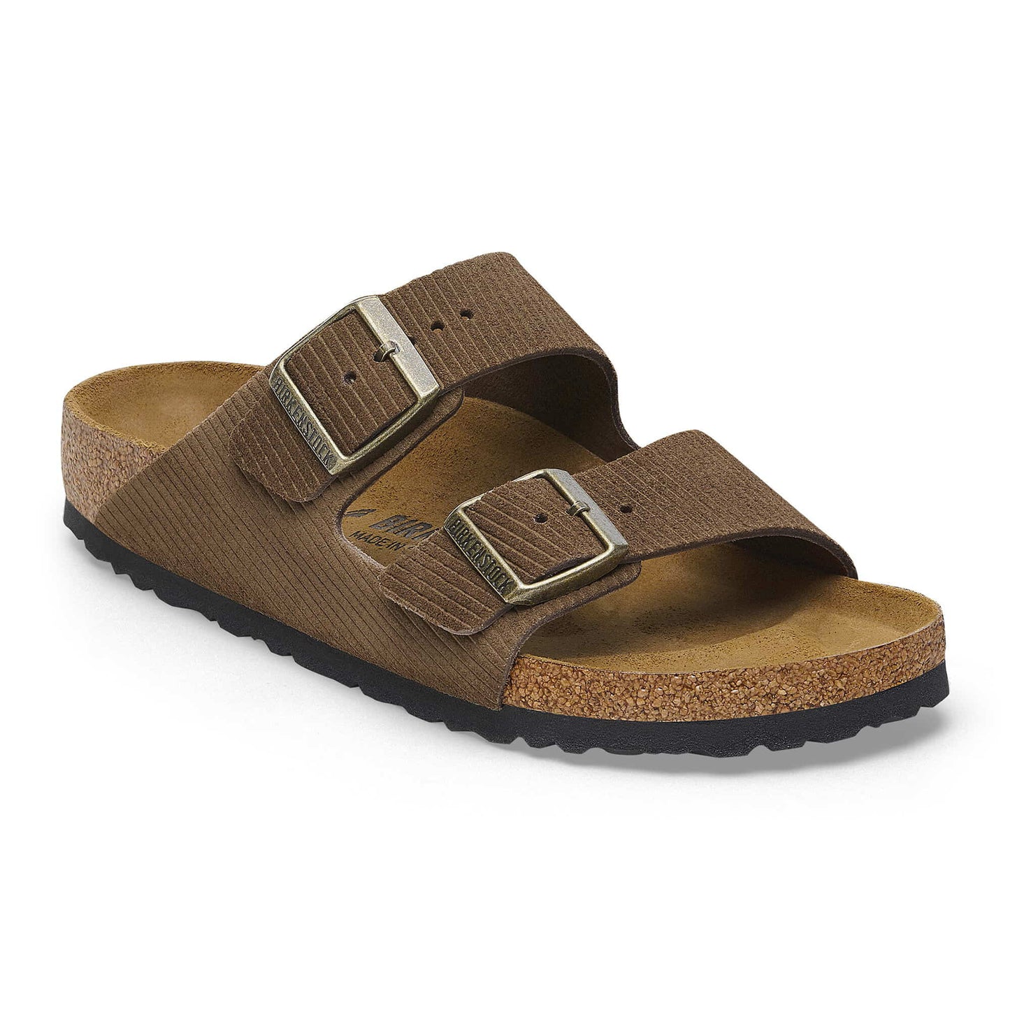 BIRKENSTOCK Earthy Umber Luxe Soft Footbed Sandals