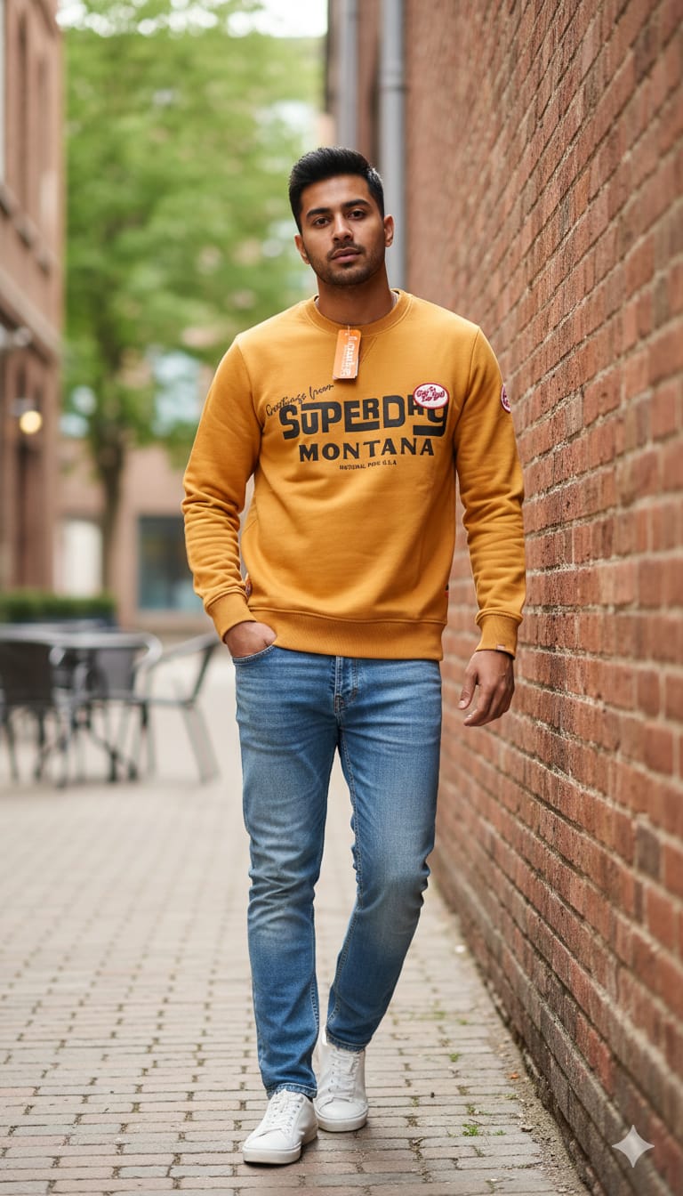 Superdry Montana Graphic Sweatshirt