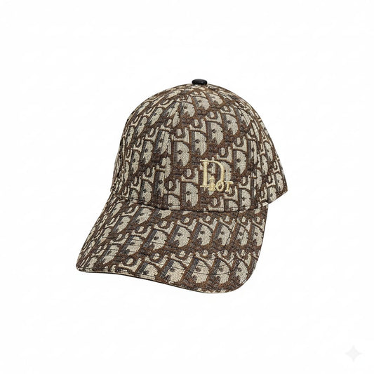 DIOR Emberwood Luxe Monogram Baseball Cap