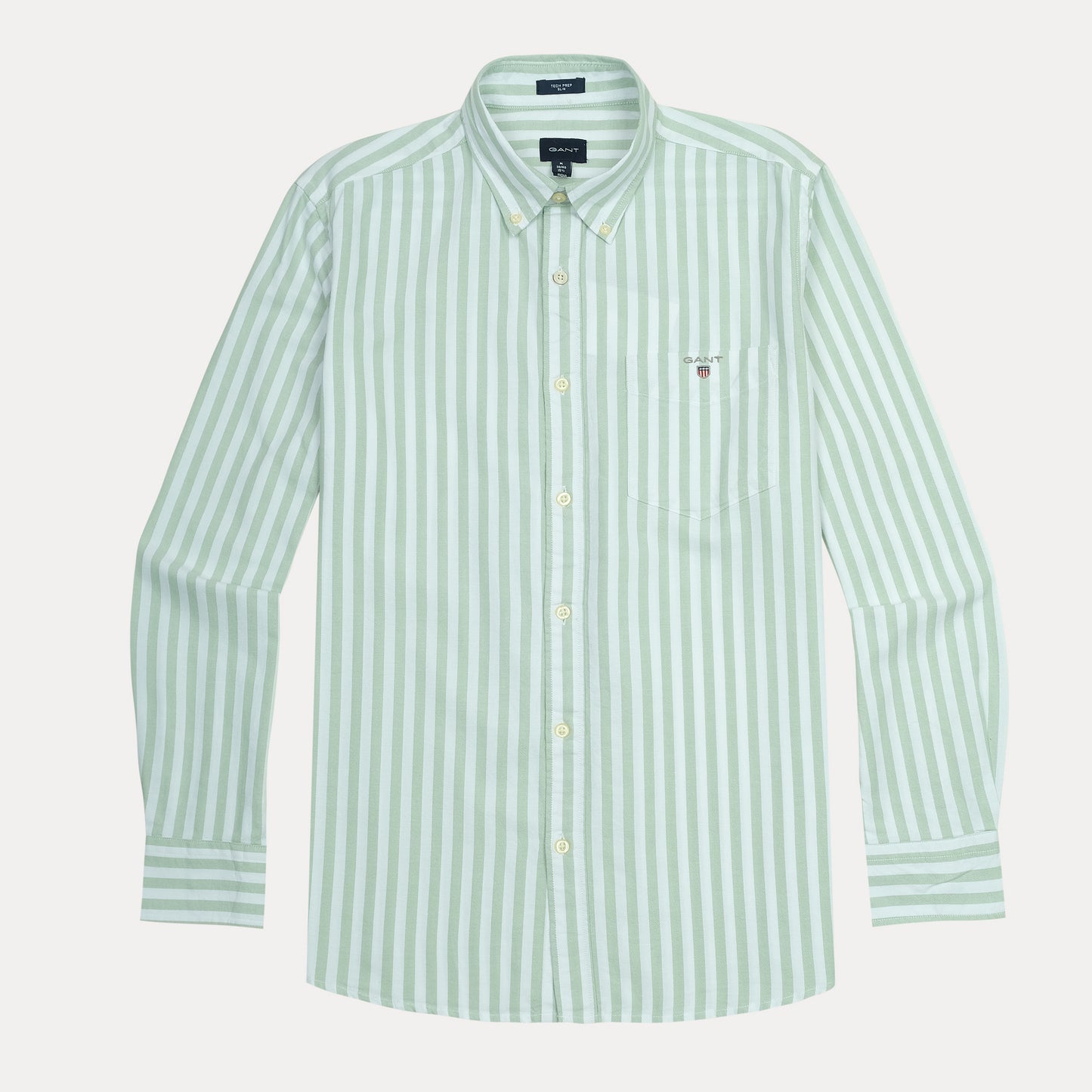 GANT Serene Jade Tailored Fit Long Sleeve Button-Up Shirt
