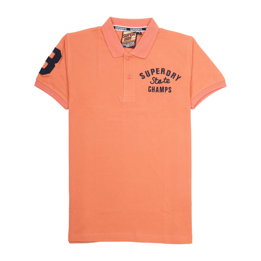 SUPERDRY State Champs Coral Classic Polo Shirt