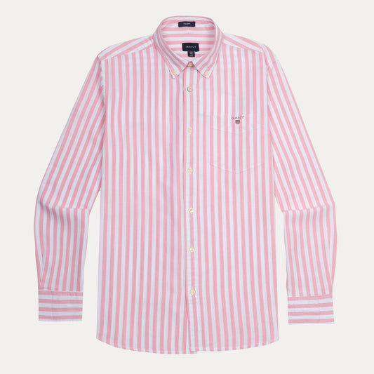 GANT Serene Blossom Tailored Fit Long Sleeve Striped Button-Down Shirt