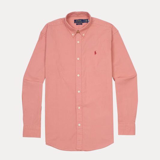 POLO RALPH LAUREN Coral Blossom Tailored Fit Long Sleeve Button-Down Shirt