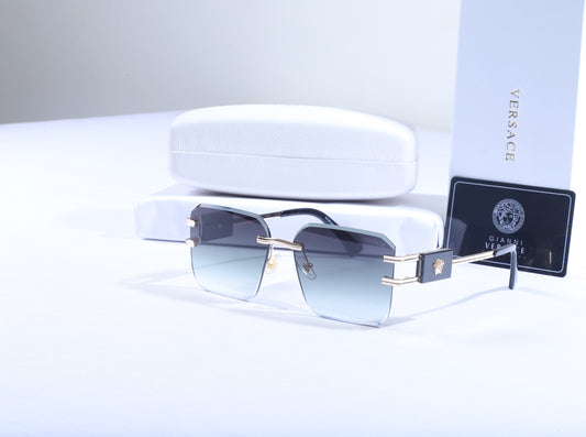 VERSACE Enchanted Emerald Premium Gradient Square Sunglasses