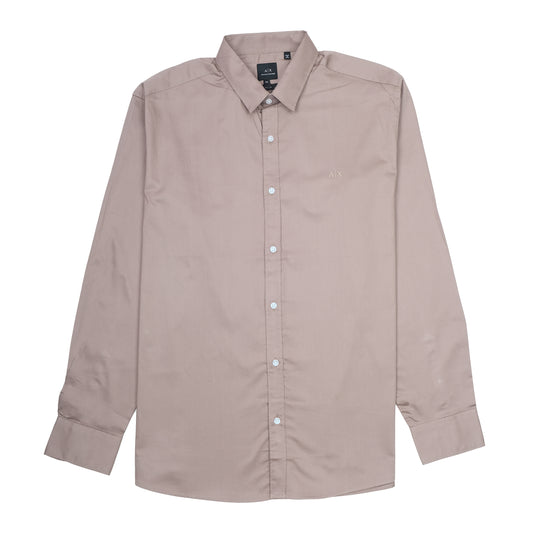 ARMANI EXCHANGE Soft Blush Classic Fit Long Sleeve Shirt