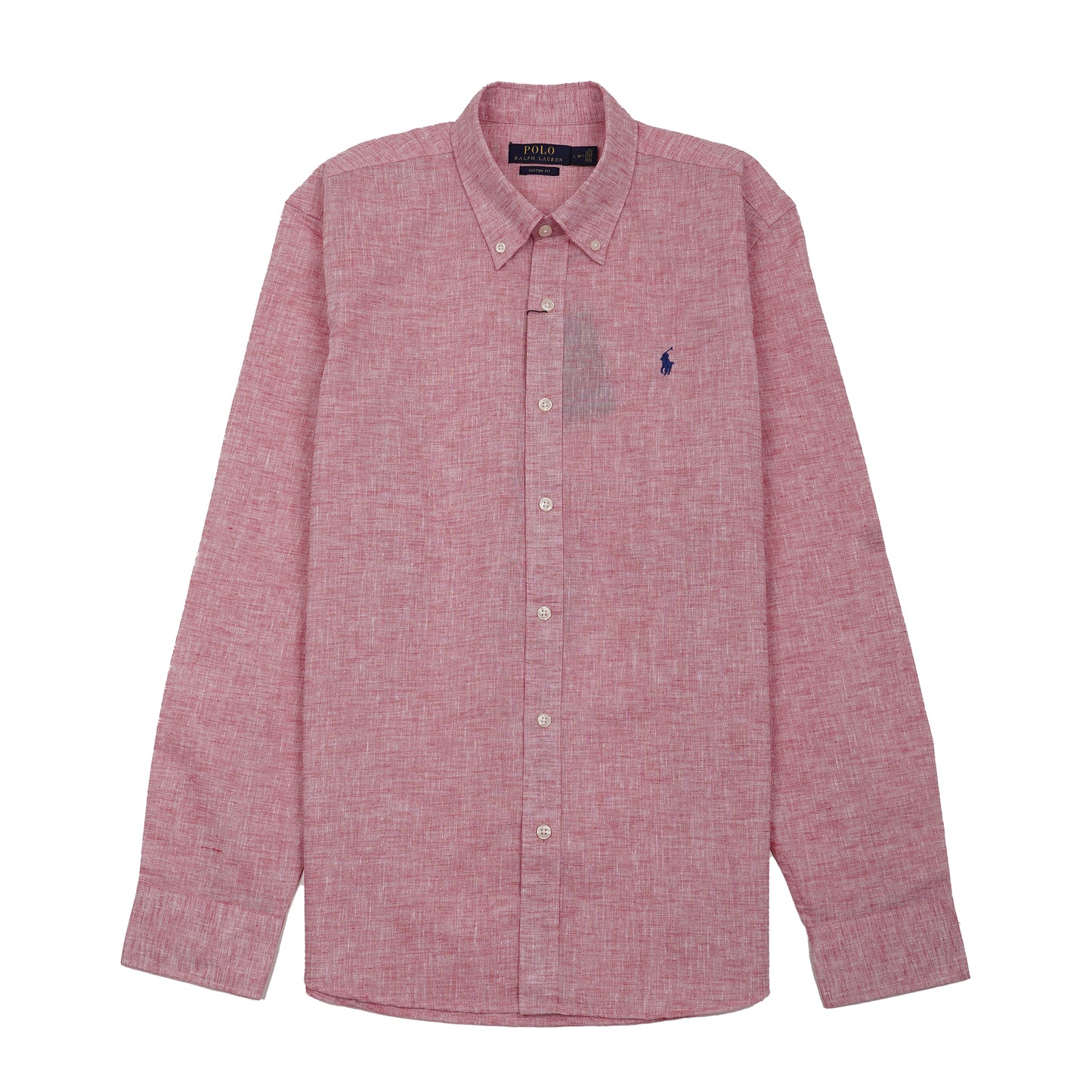 POLO RALPH LAUREN Prismatic Coral Classic Fit Long Sleeve Shirt