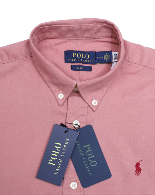 POLO RALPH LAUREN Blushing Peony Slim Fit Long Sleeve Button-Down Shirt
