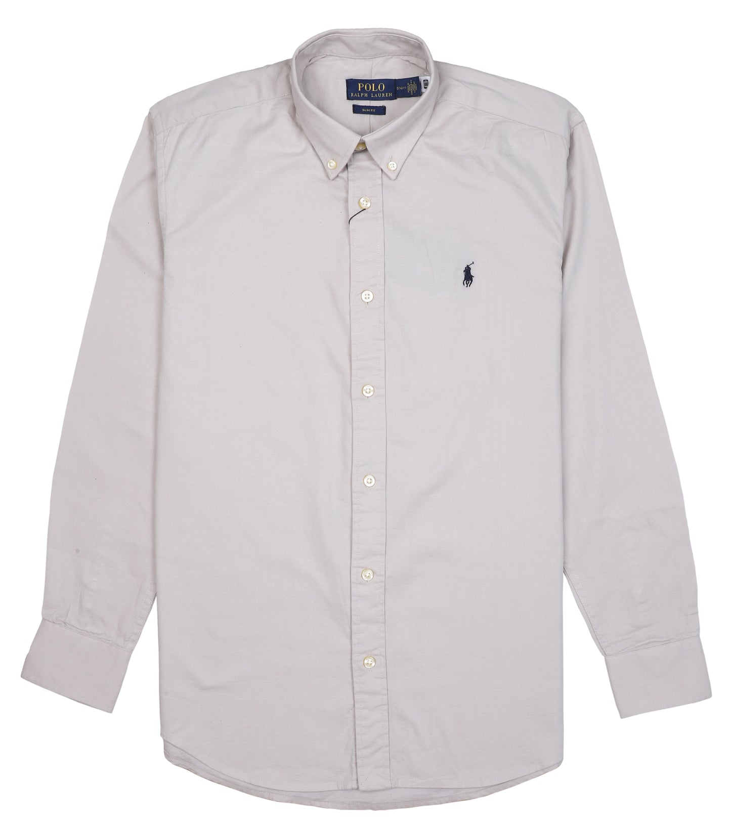 POLO RALPH LAUREN Silver Mist Classic Slim Fit Long Sleeve Button-Down Shirt