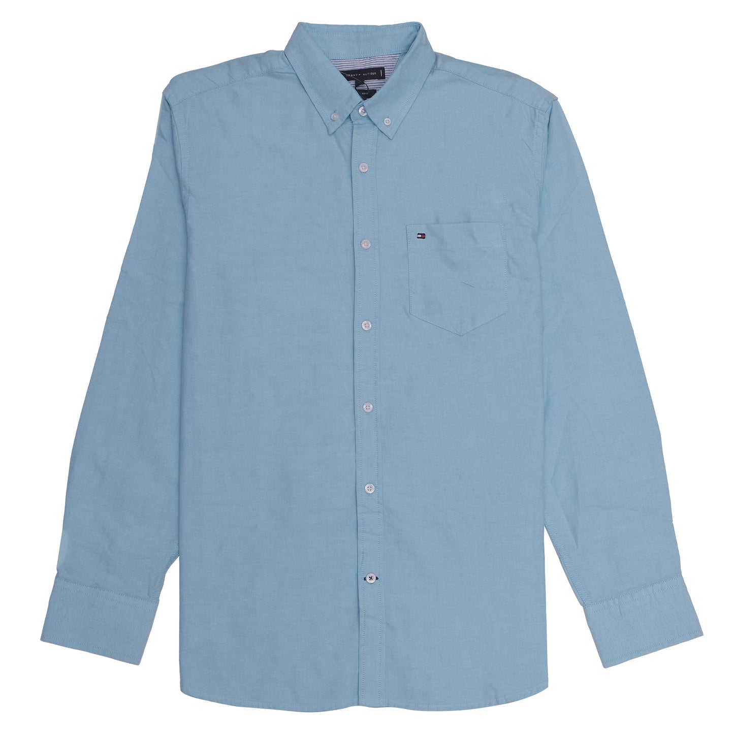 TOMMY HILFIGER Light Blue Classic Fit Button-Down Shirt