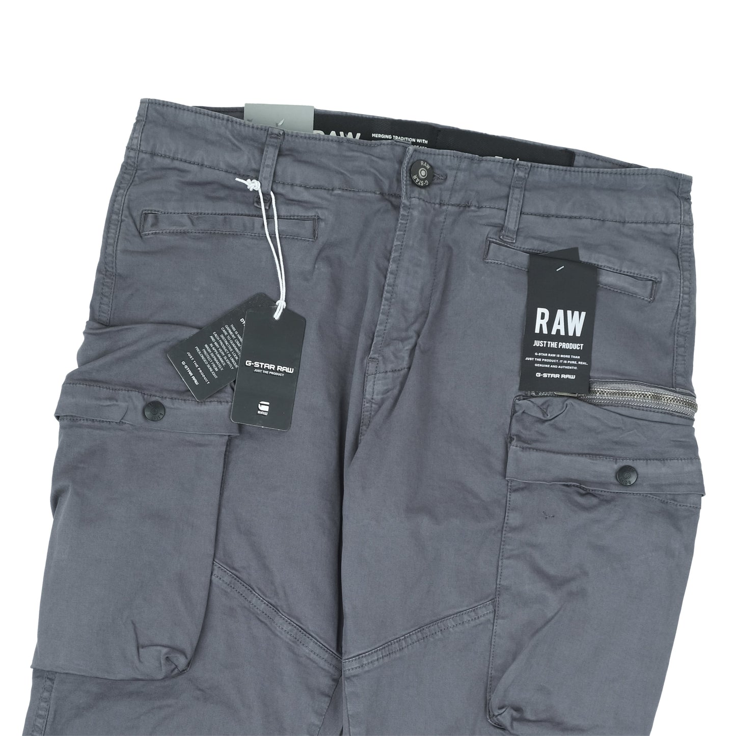 G-STAR RAW Grey Urban Utility Cargo Pants