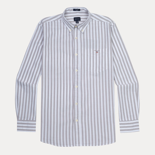 GANT Serene Mist Tailored Fit Long Sleeve Button-Up Shirt