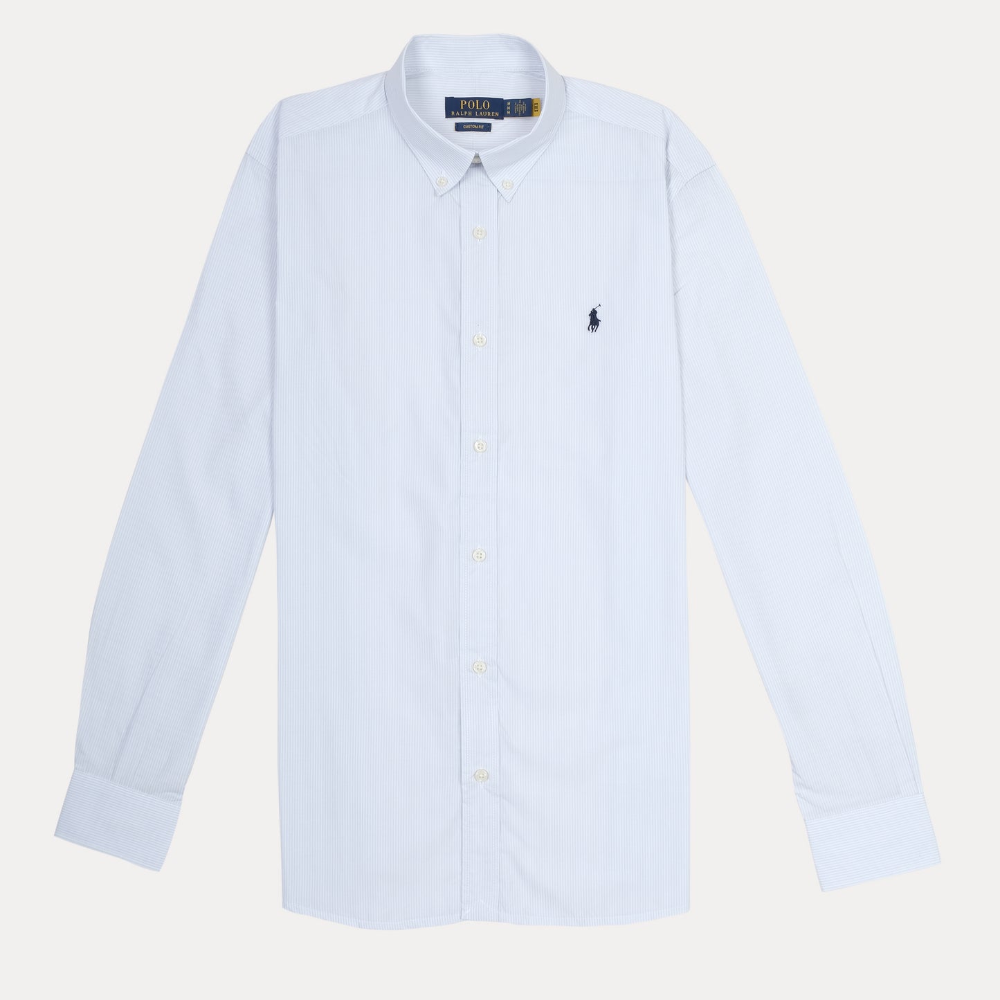 POLO RALPH LAUREN Tranquil Azure Tailored Fit Long Sleeve Dress Shirt