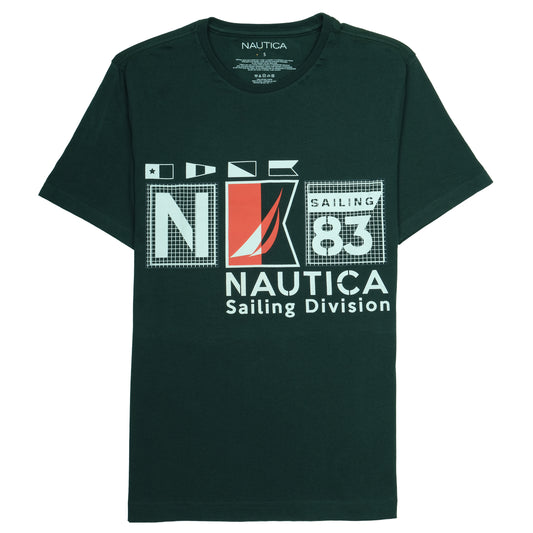 NAUTICA Sailing Division 83 Graphic Sea Green T-shirt