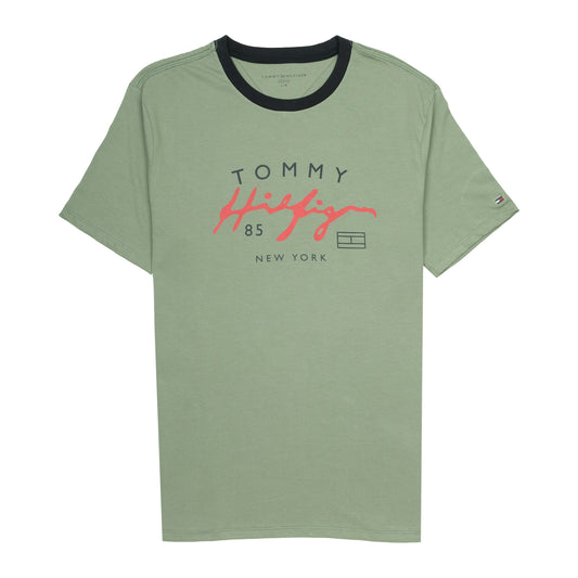 Tommy Hilfiger 85 Sea Green Graphic T-Shirt