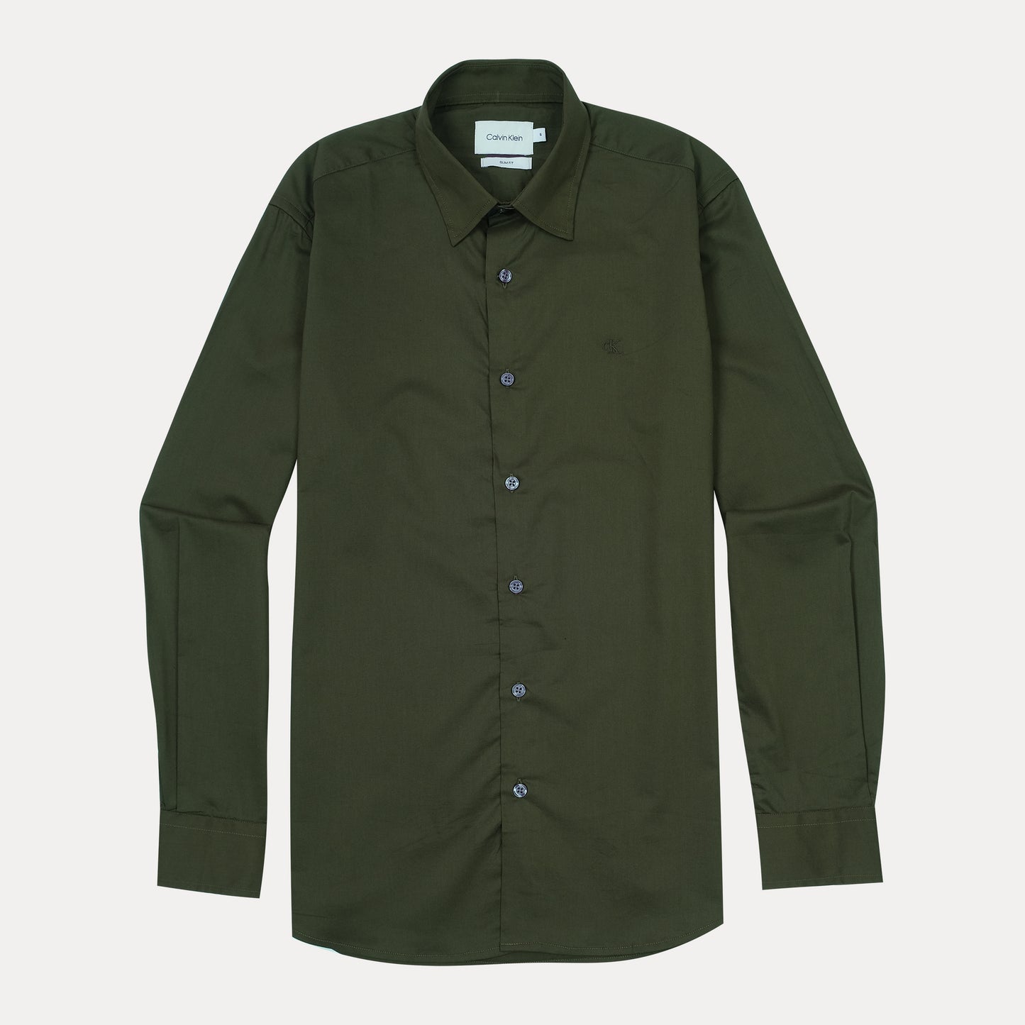 CALVIN KLEIN Mystic Forest Tailored Fit Long Sleeve Shirt