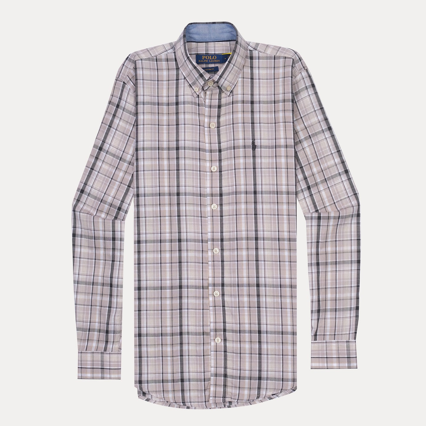 POLO RALPH LAUREN Serene Lilac Tailored Fit Plaid Button-Down Shirt