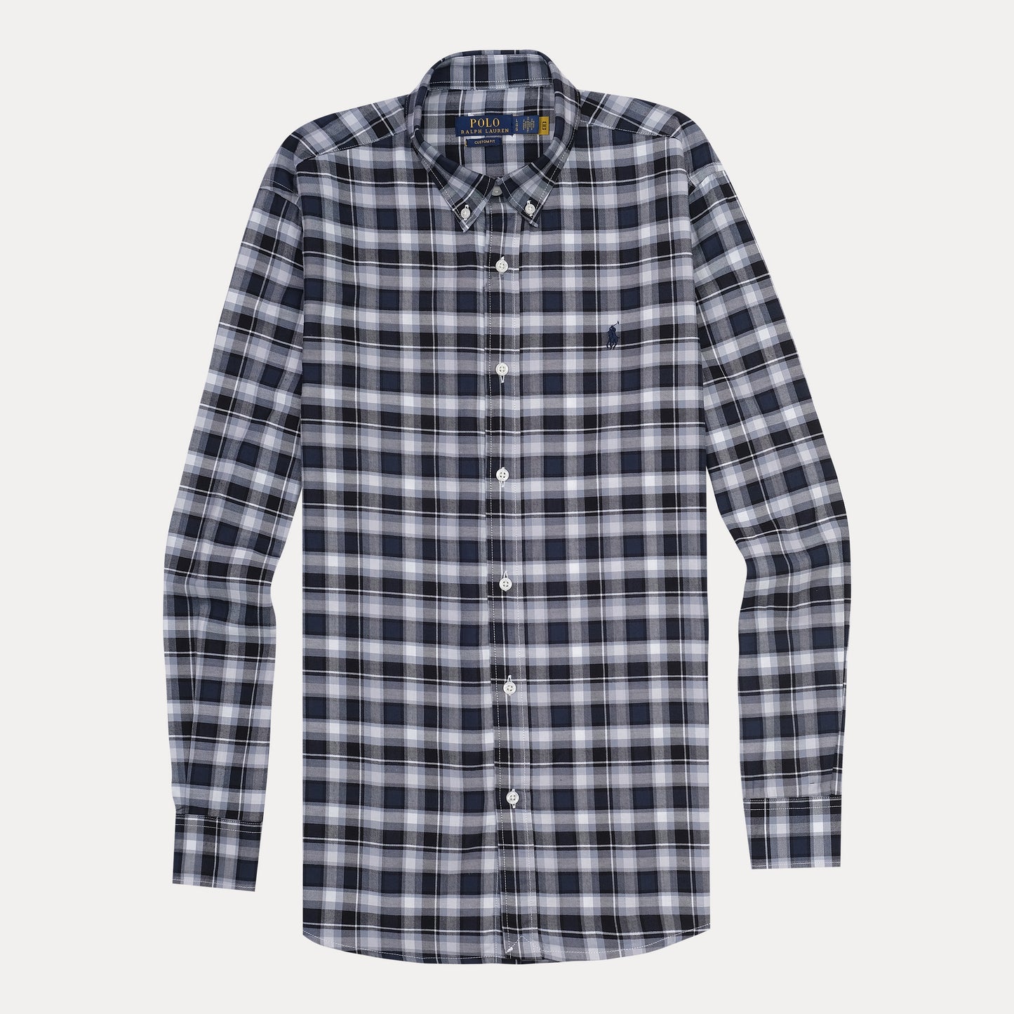 POLO RALPH LAUREN Custom Fit Plaid Button-Down Shirt