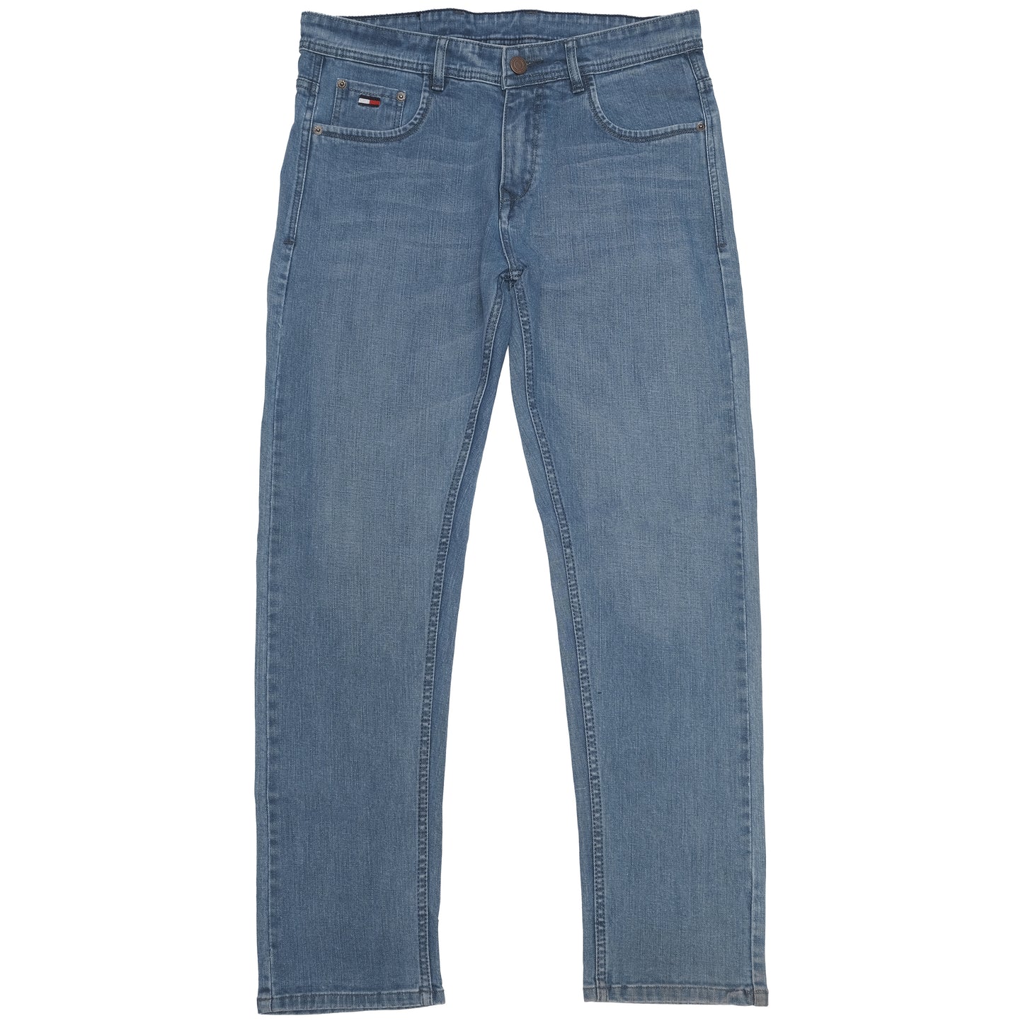 TOMMY Classic Blue Straight Fit Denim Jeans