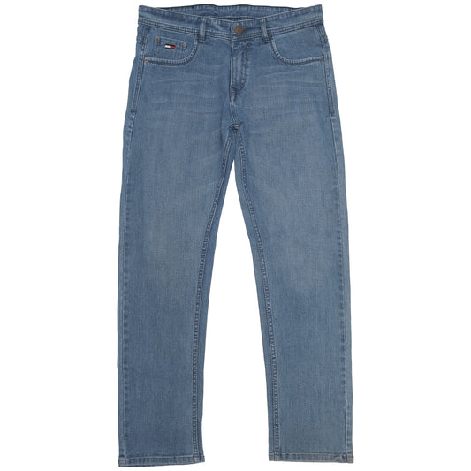 TOMMY Classic Blue Straight Fit Denim Jeans