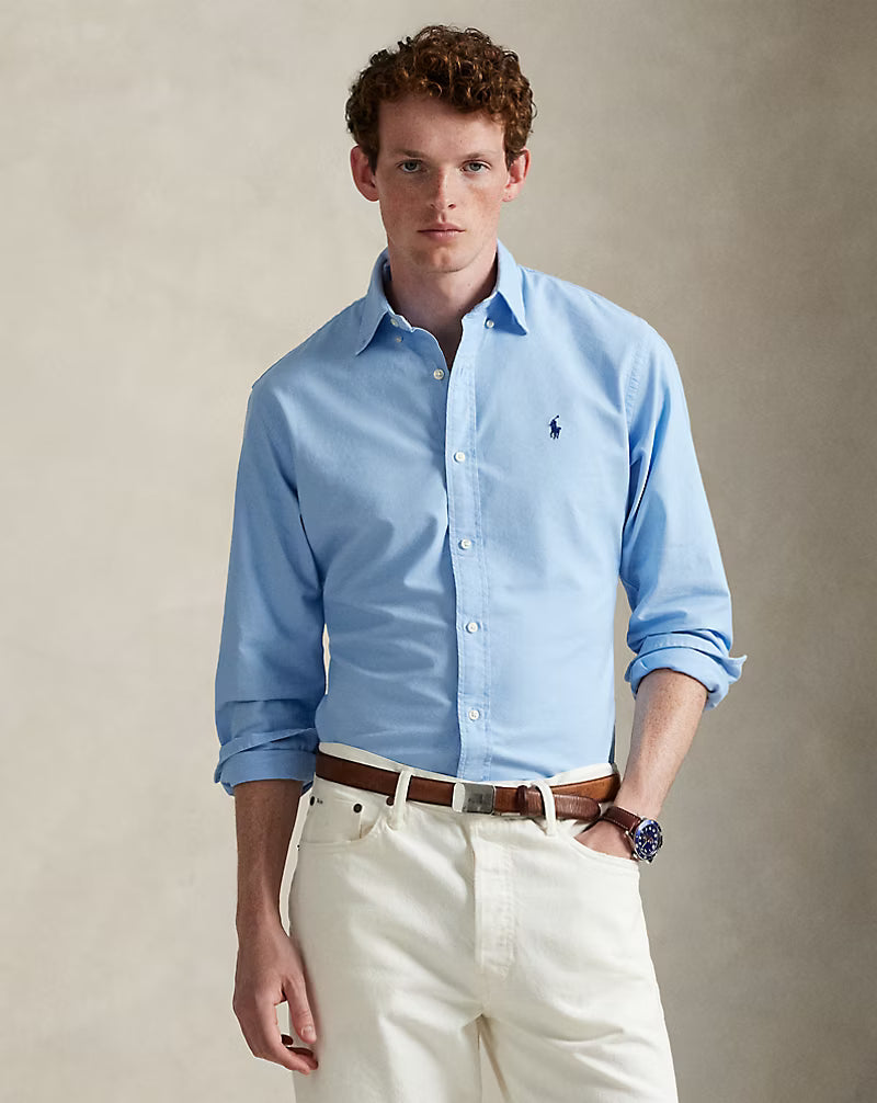 POLO RALPH LAUREN Serene Dark Sky Classic Fit Long Sleeve Button-Down Shirt