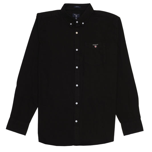 GANT Classic Black Button-Down Oxford Shirt