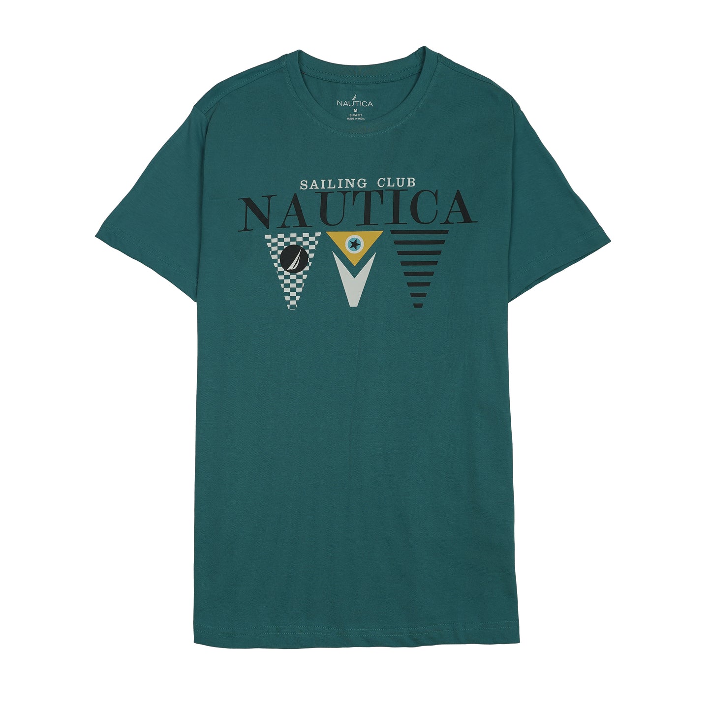 NAUTICA Lush Teal Effortless Fit Short Sleeve T-Shirt