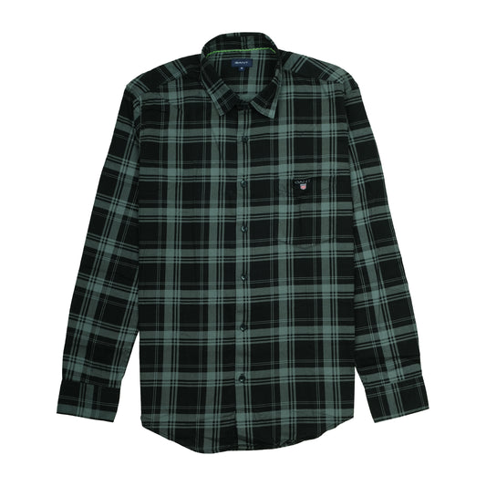 GANT Forest Shadow Slim Fit Long Sleeve Flannel Shirt