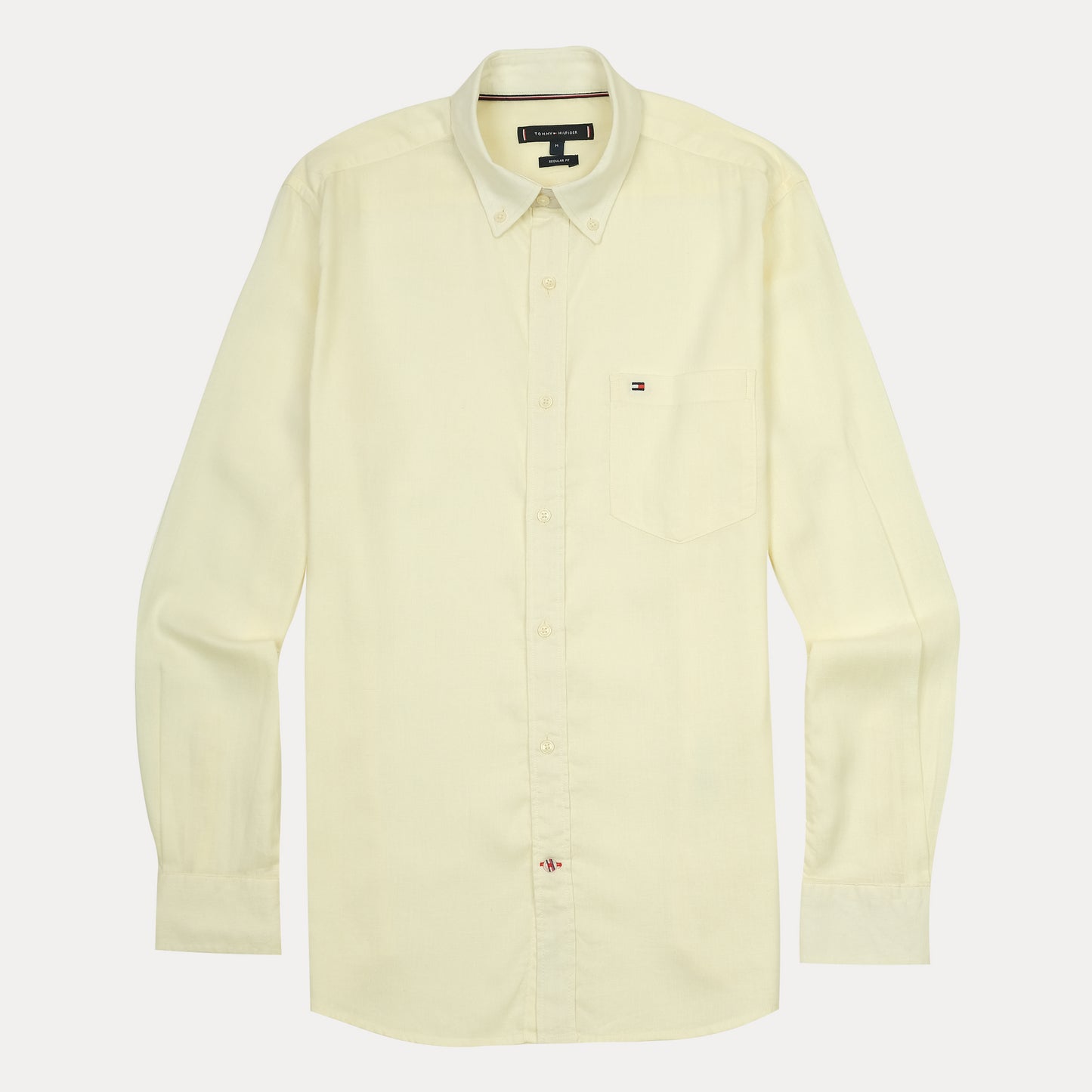 TOMMY HILFIGER Lemonade Whisper Classic Fit Long Sleeve Button-Down Shirt