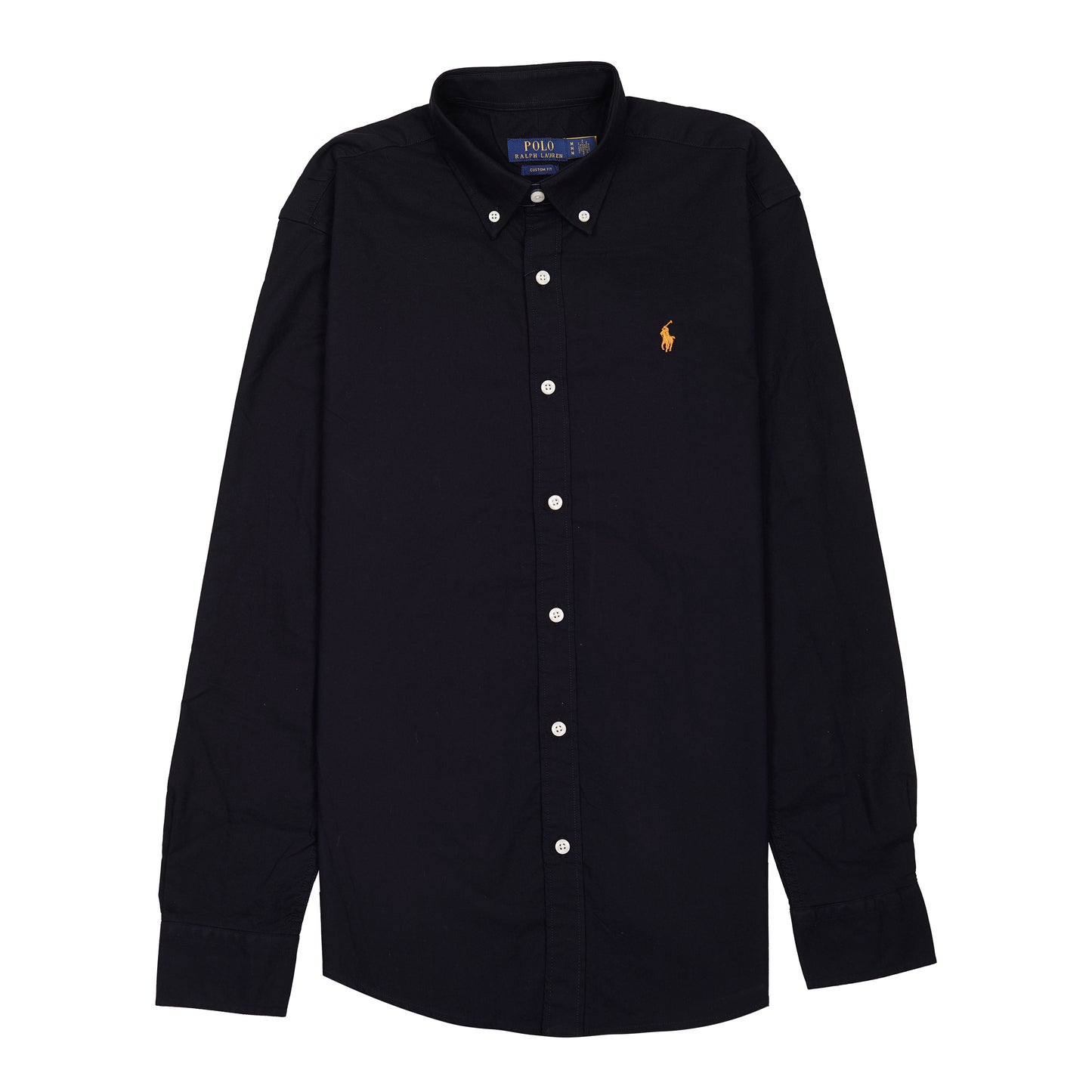 POLO RALPH LAUREN Midnight Onyx Custom Fit Long Sleeve Button-Down Shirt