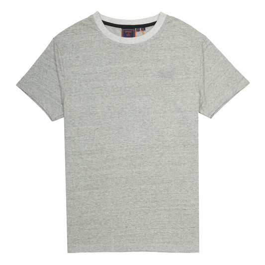 SUPERDRY Classic Grey Melange Crew Neck T-Shirt