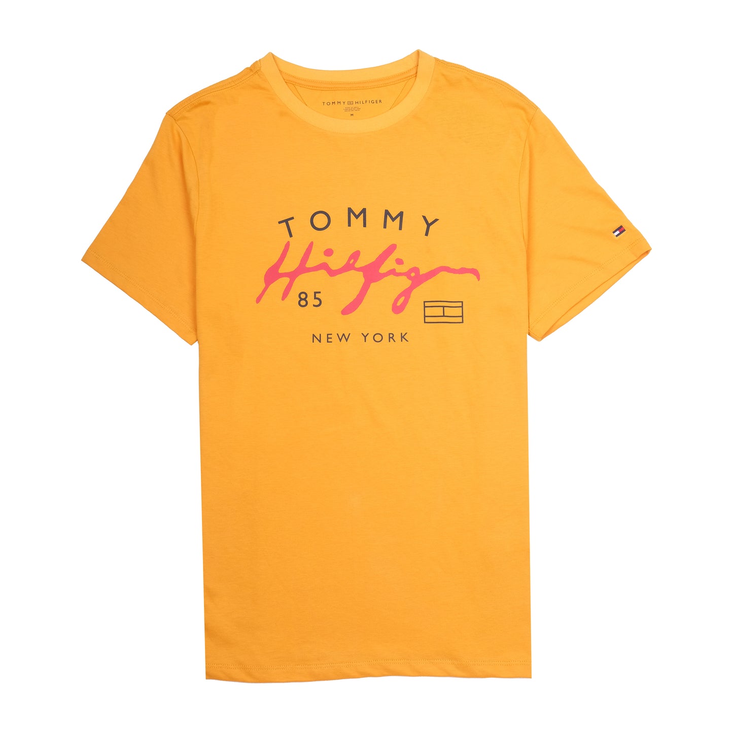 Tommy Hilfiger 85 New York Bright Yellow Graphic T-Shirt