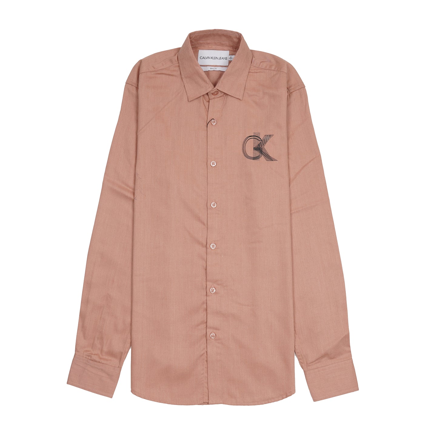 CALVIN KLEIN Seraphic Amber Tailored Fit Long Sleeve Shirt