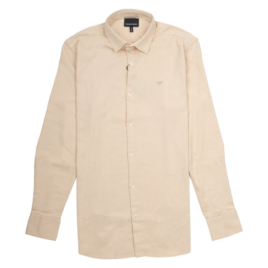 ARMANI Sand Dune Classic Fit Long Sleeve Shirt